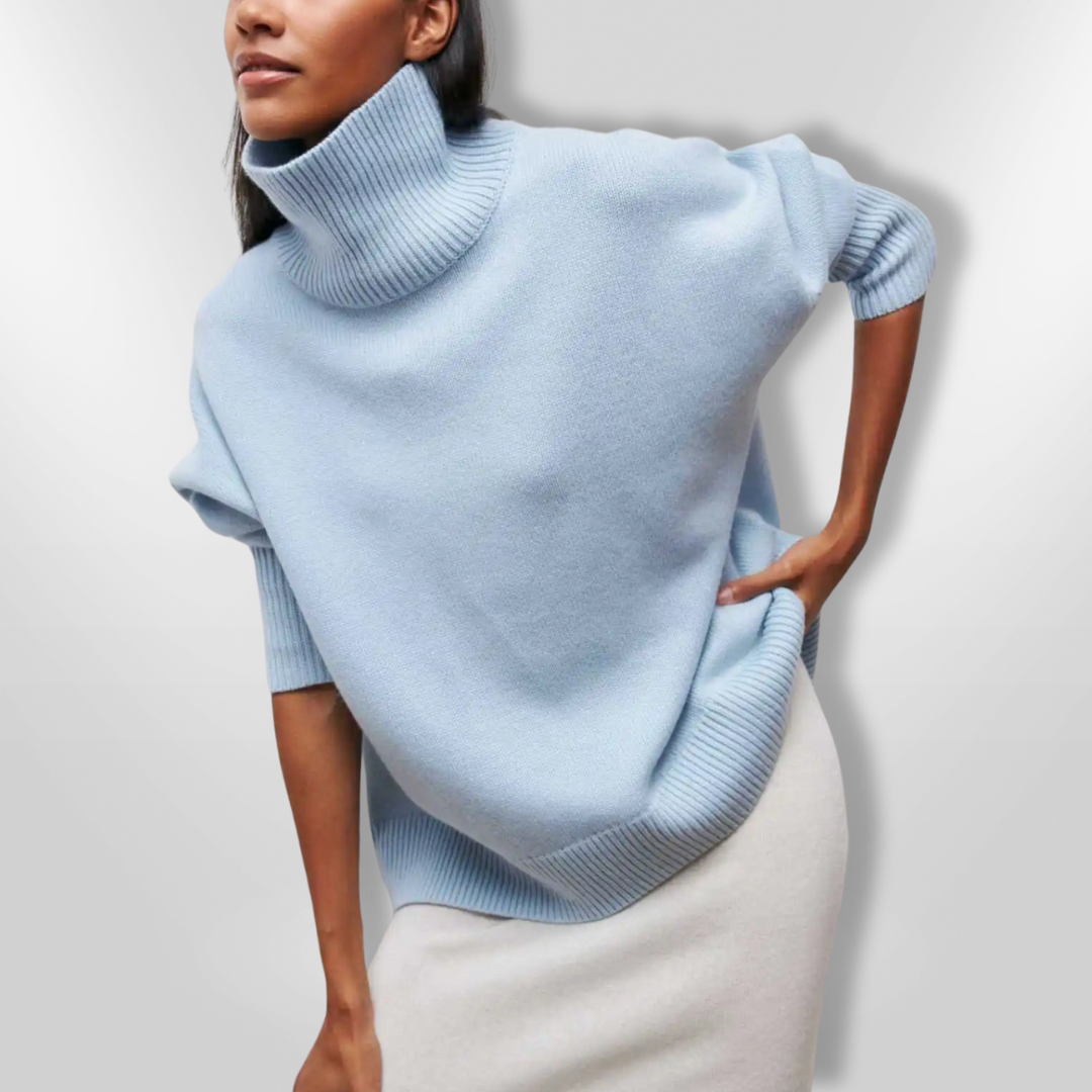 OLIVIA | Pull col roulé