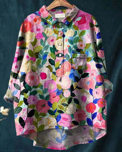 ANDRINA - BLOUSE VINTAGE FRANÇAISE