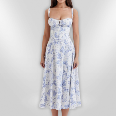 Floral Bustier | S'habiller pour sculpter la silhouette