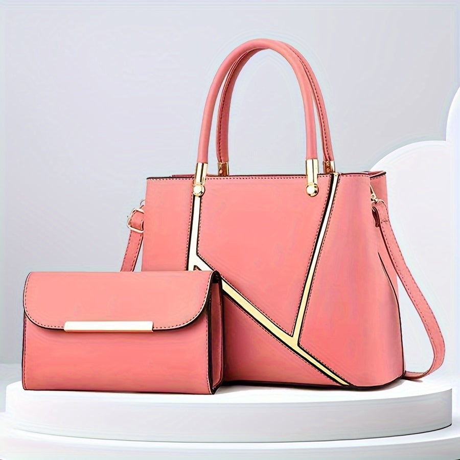 Amanda - Élégant ensemble de sacs à main 2 pièces pour un look d'automne chic