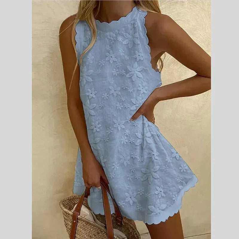 Robe fourreau sans manches Femme | Mini