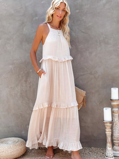 Morgane™ Robe longue brise d'été
