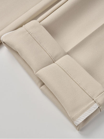 Pantalon Fuselé Élégant à Taille Mi-Haute