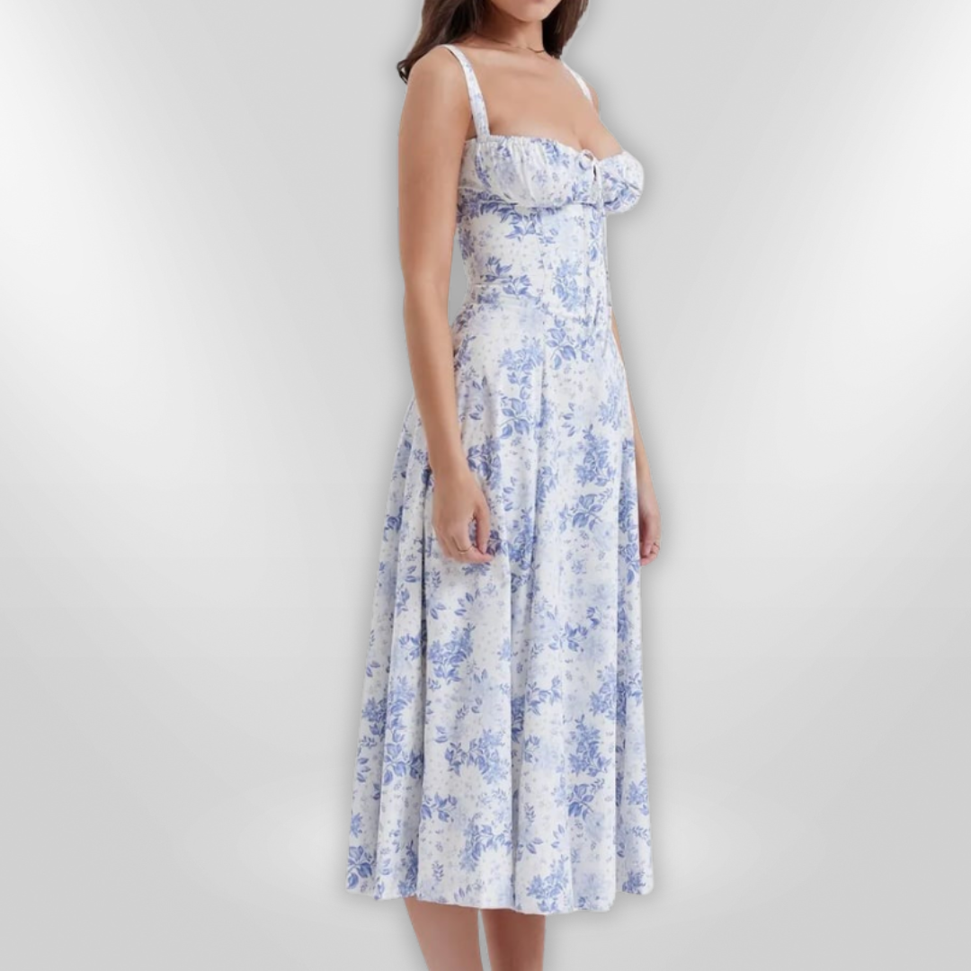 Floral Bustier | S'habiller pour sculpter la silhouette
