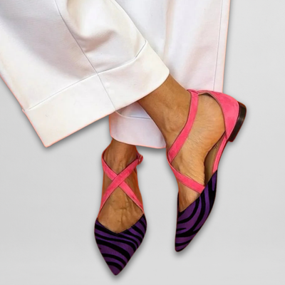 Judith | Ballerines élégantes avec bandes raffinées