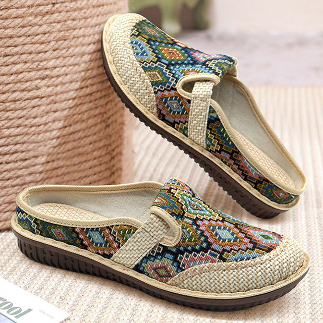 Levoire | Pantoufles Dans Le Style Ethnique