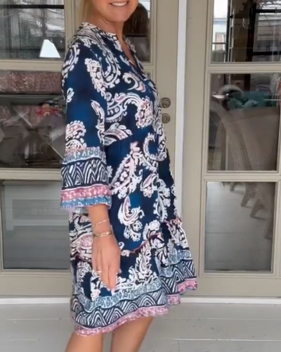SIERADE - ROBE IMPRIMÉE BOHO