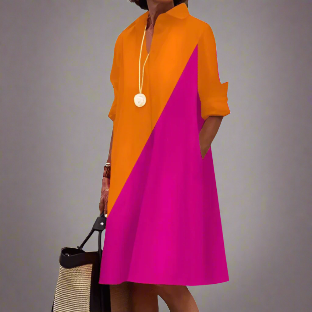 Bettina | Robe polo élégante en tissu de qualité supérieure