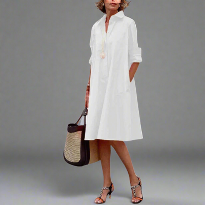 Bettina | Robe polo élégante en tissu de qualité supérieure