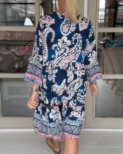 SIERADE - ROBE IMPRIMÉE BOHO