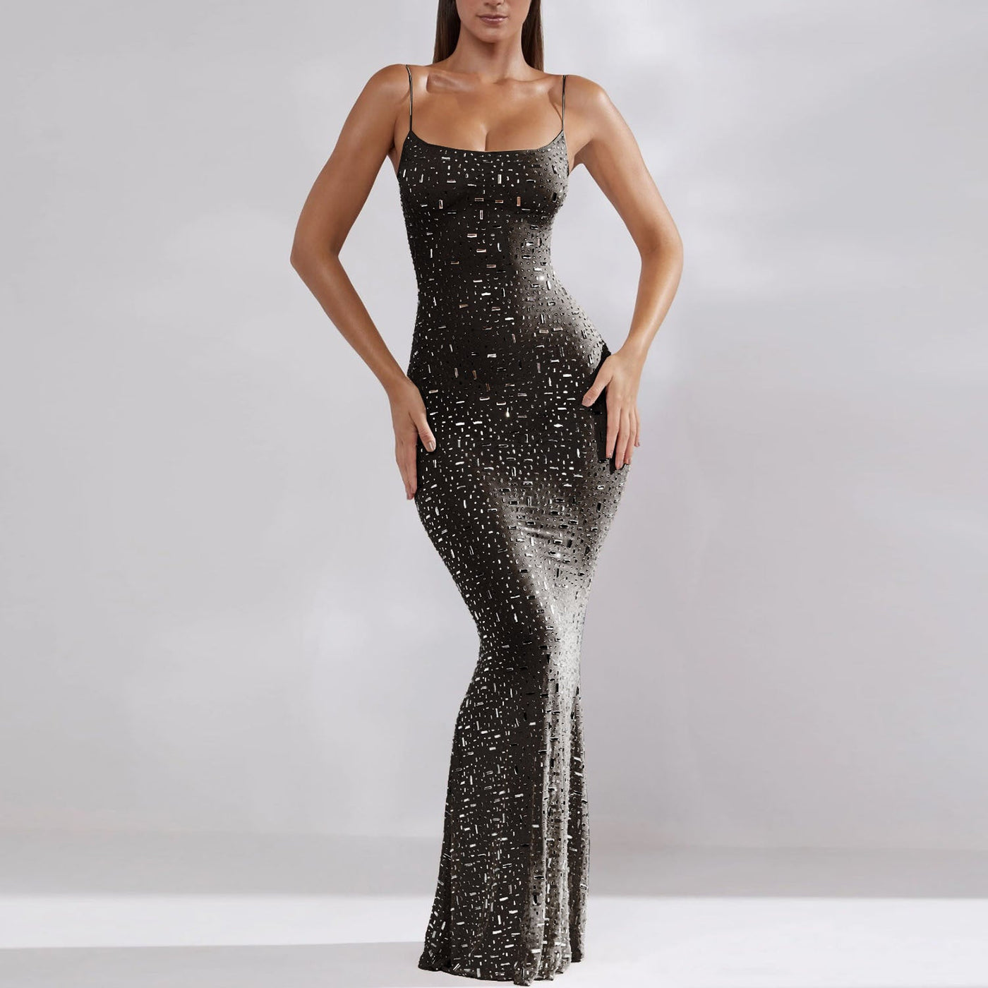Leslie - Robe élégante pour femme, style sirène