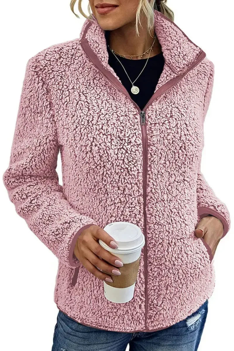 Veste en Molleton Texturé | Confort et Style | Élégance Décontractée