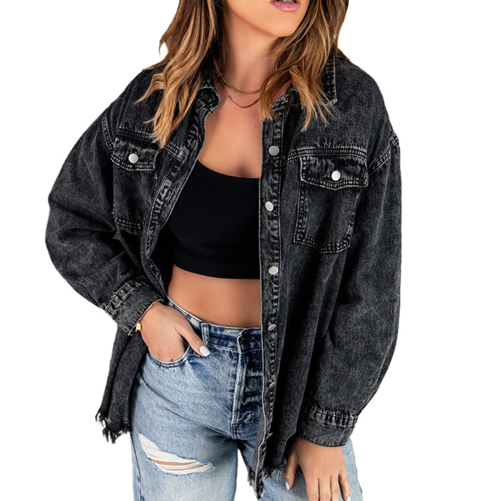 HAVEN - Veste en Denim Tendance pour Femmes