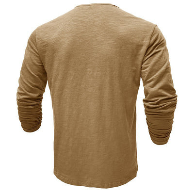 T-shirt en coton à manches longues