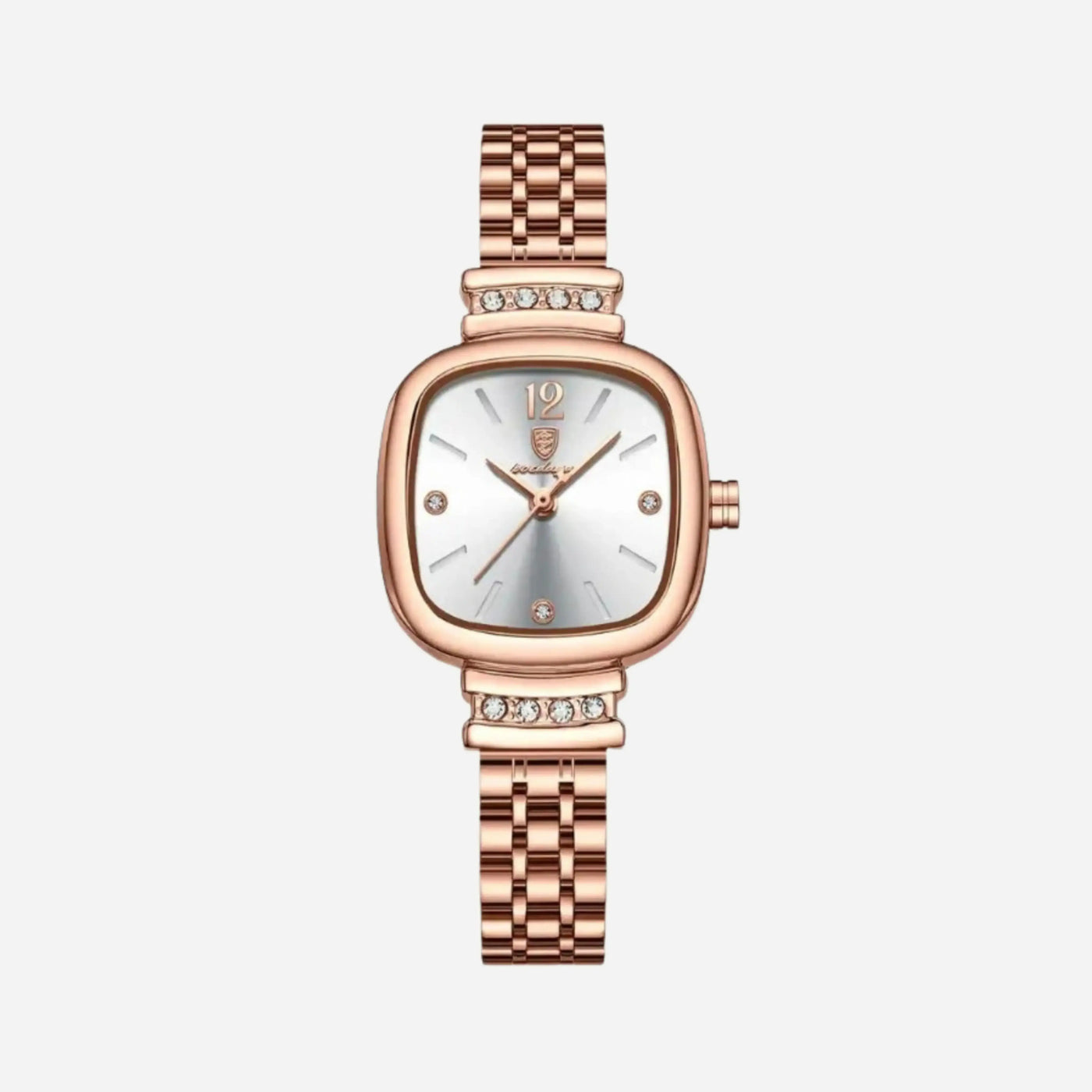 Livia™ | Montre Rétro Élégante avec Bracelet en Simili Cuir