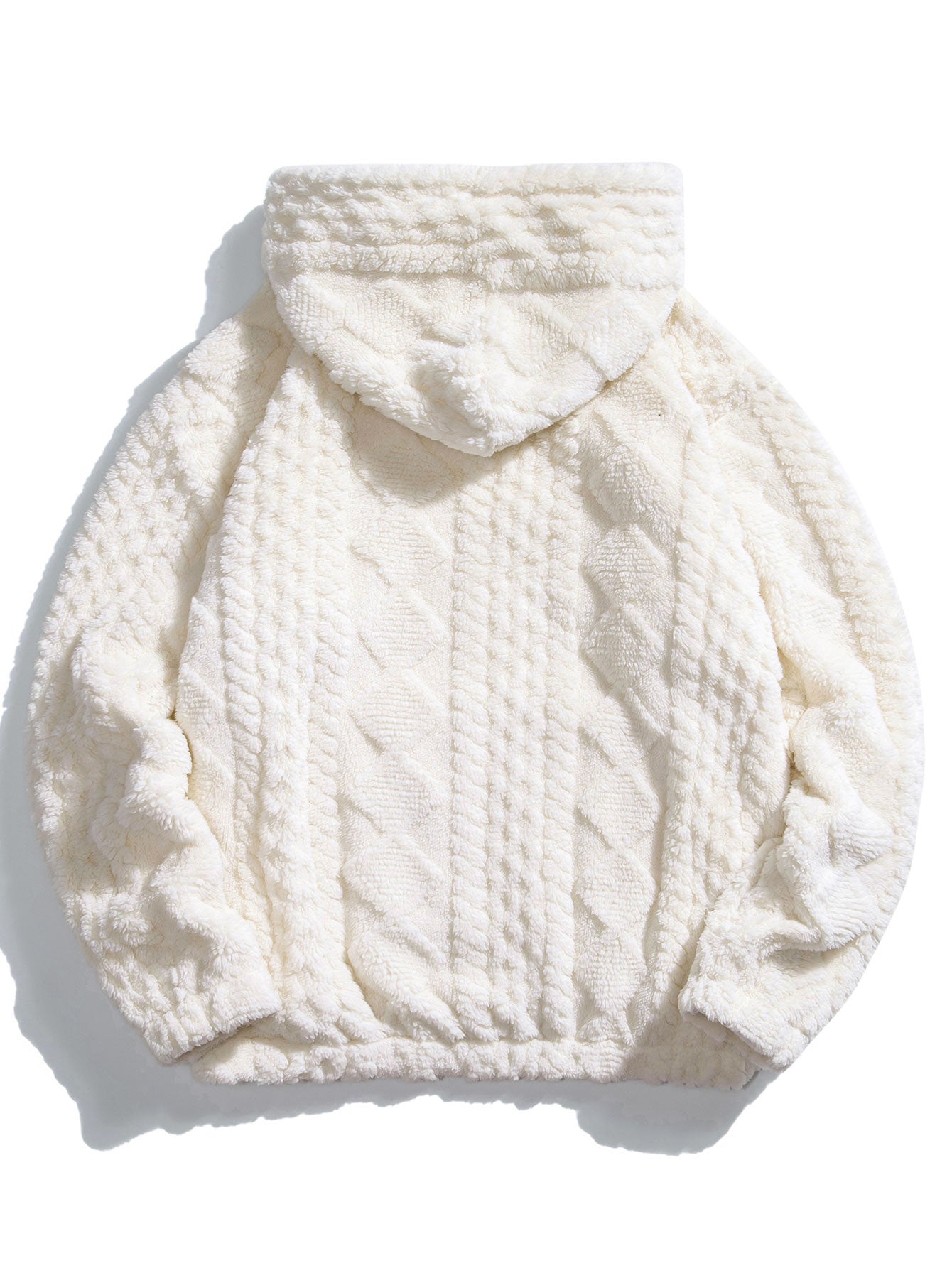 Sweat à capuche et pantalon de jogging en jacquard géométrique