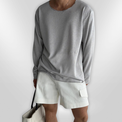 CloudComfort | T-shirt en tricot creux