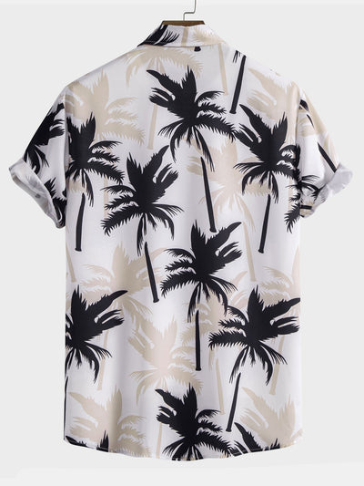 Ensemble Tropical : Chemise à Palmiers & Short de Bain