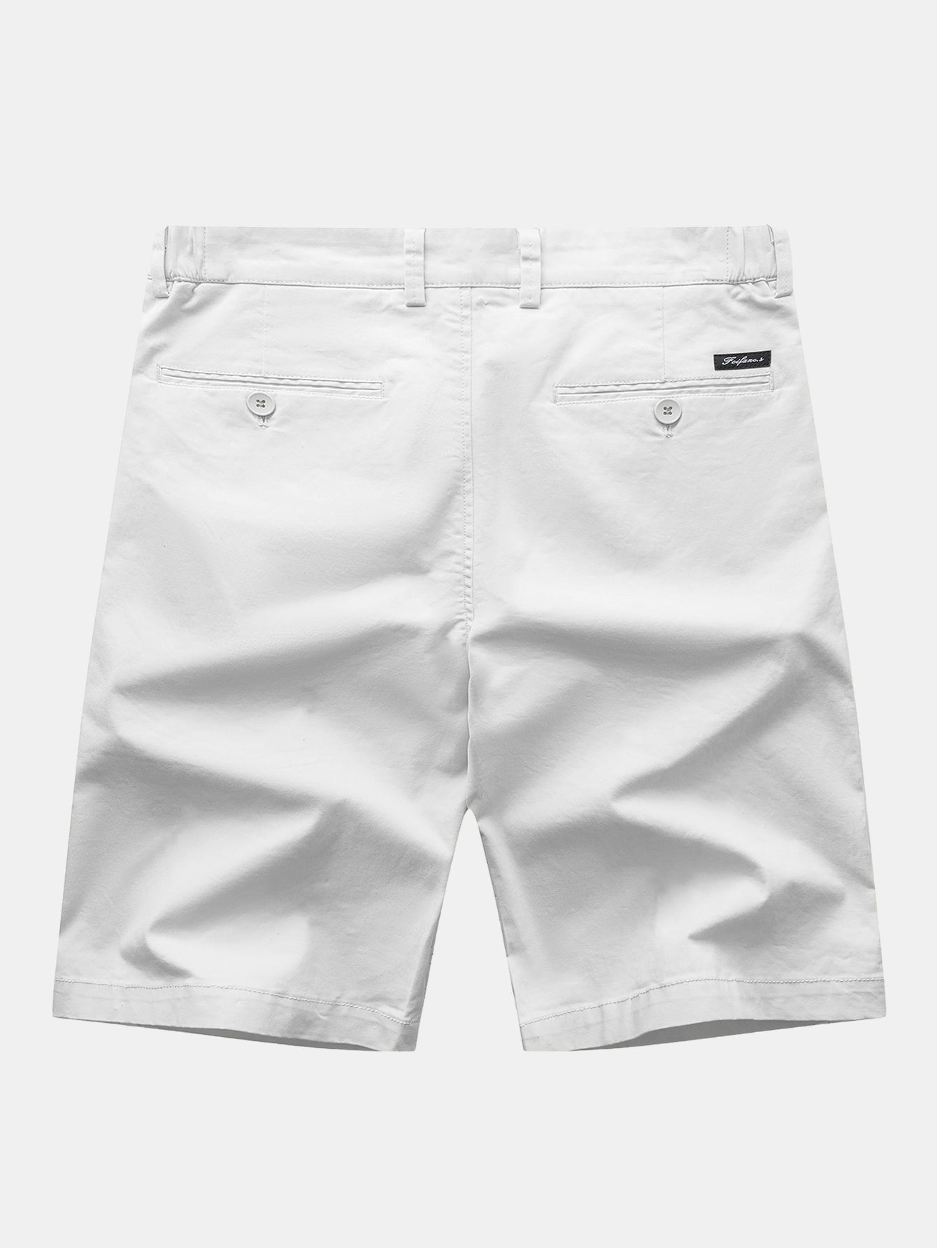 Polo en Maille à Fermeture Éclair avec Liseré Contrastant & Short Chino en Coton