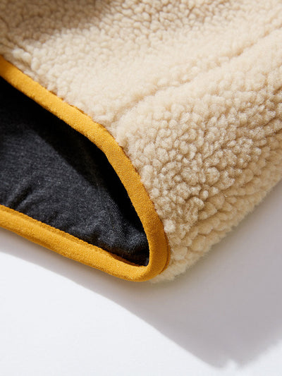 Veste en fausse fourrure Teddy zippée CRERI
