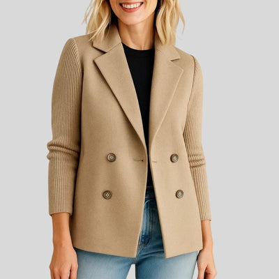 Blazer en velours côtelé