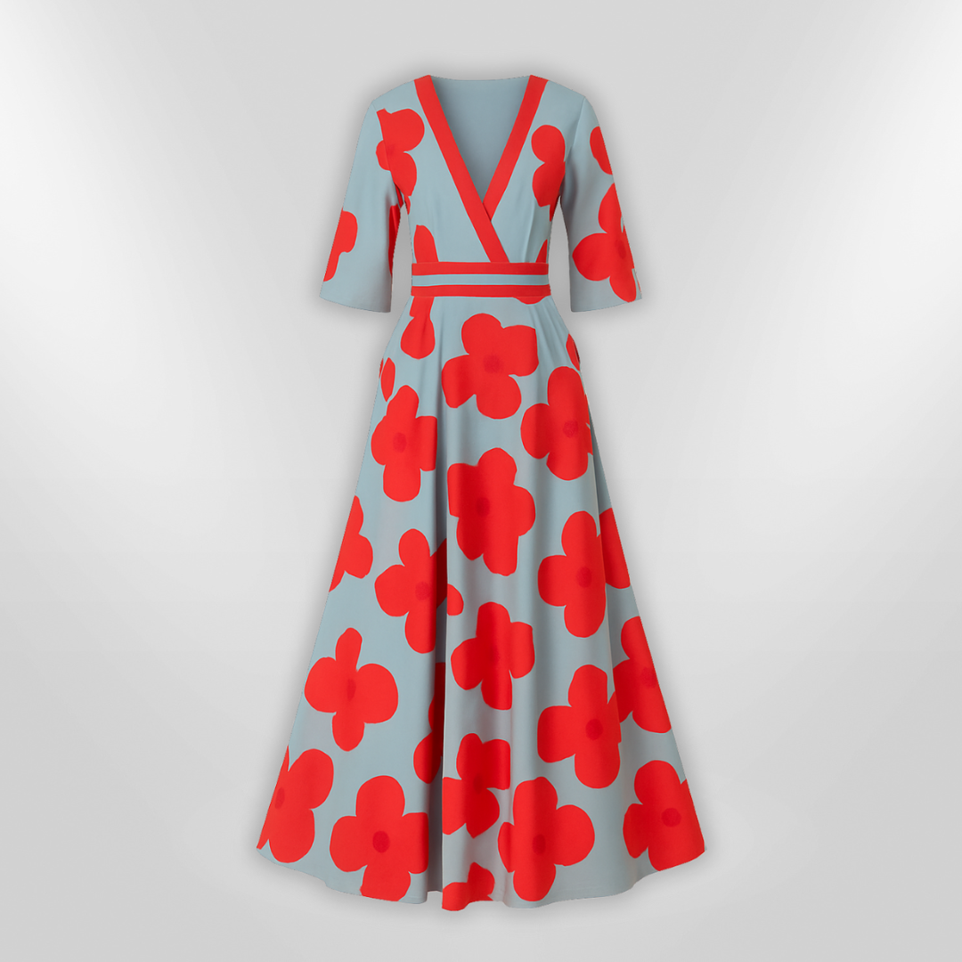 MIRIAM | robe à manches courtes