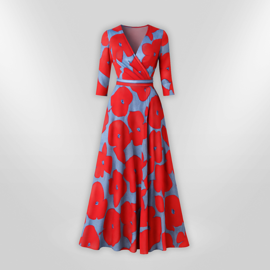 BEATRICE | Robe à Encolure en V