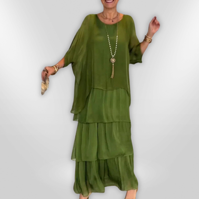 VENISA | robe en mousseline de soie