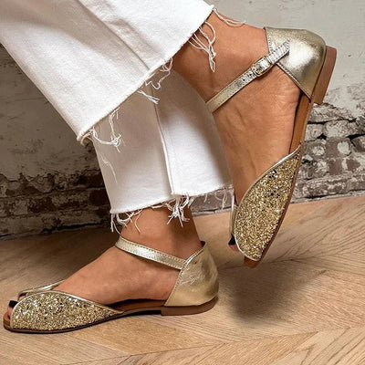Laëtitia | Sandal Glitter Plat