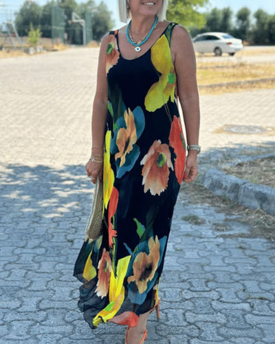 DERANI - ROBE BOHO À MOTIFS FLORAUX