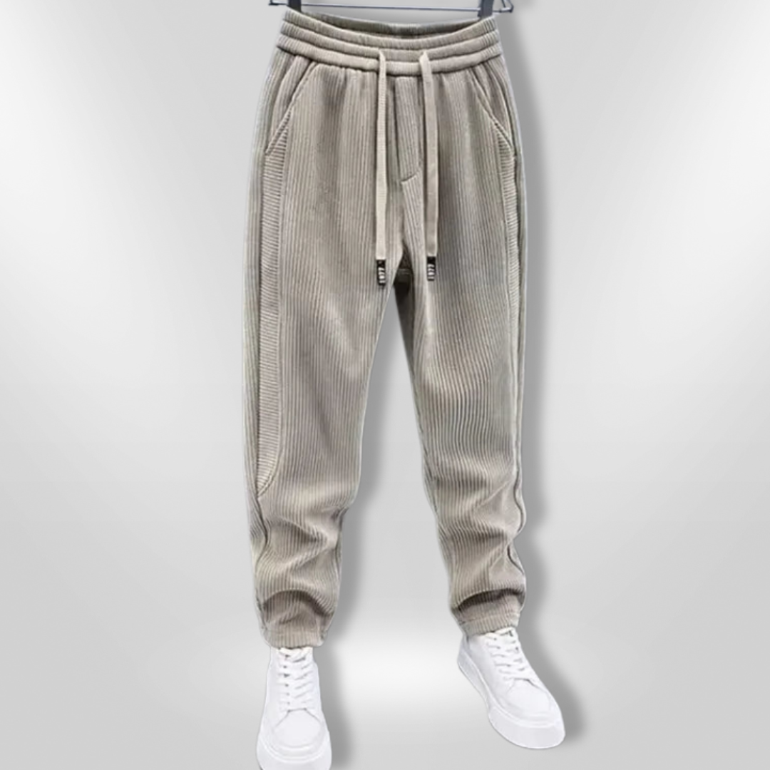 LUX | Pantalon Style Tendance Côtelé