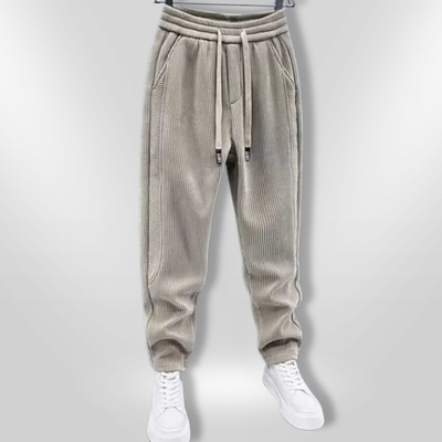 LUX | Pantalon Style Tendance Côtelé