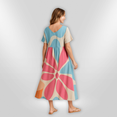 ZARA | robe à fleurs