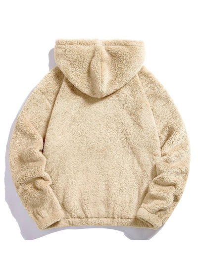 Sweat à capuche et pantalon de jogging Teddy avec patch brodé ours
