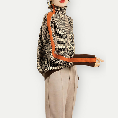 Jana™ - Pull à col roulé moderne et élégant