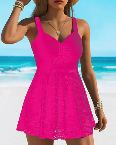 Maillot de bain Premium Dentelle Halterneck