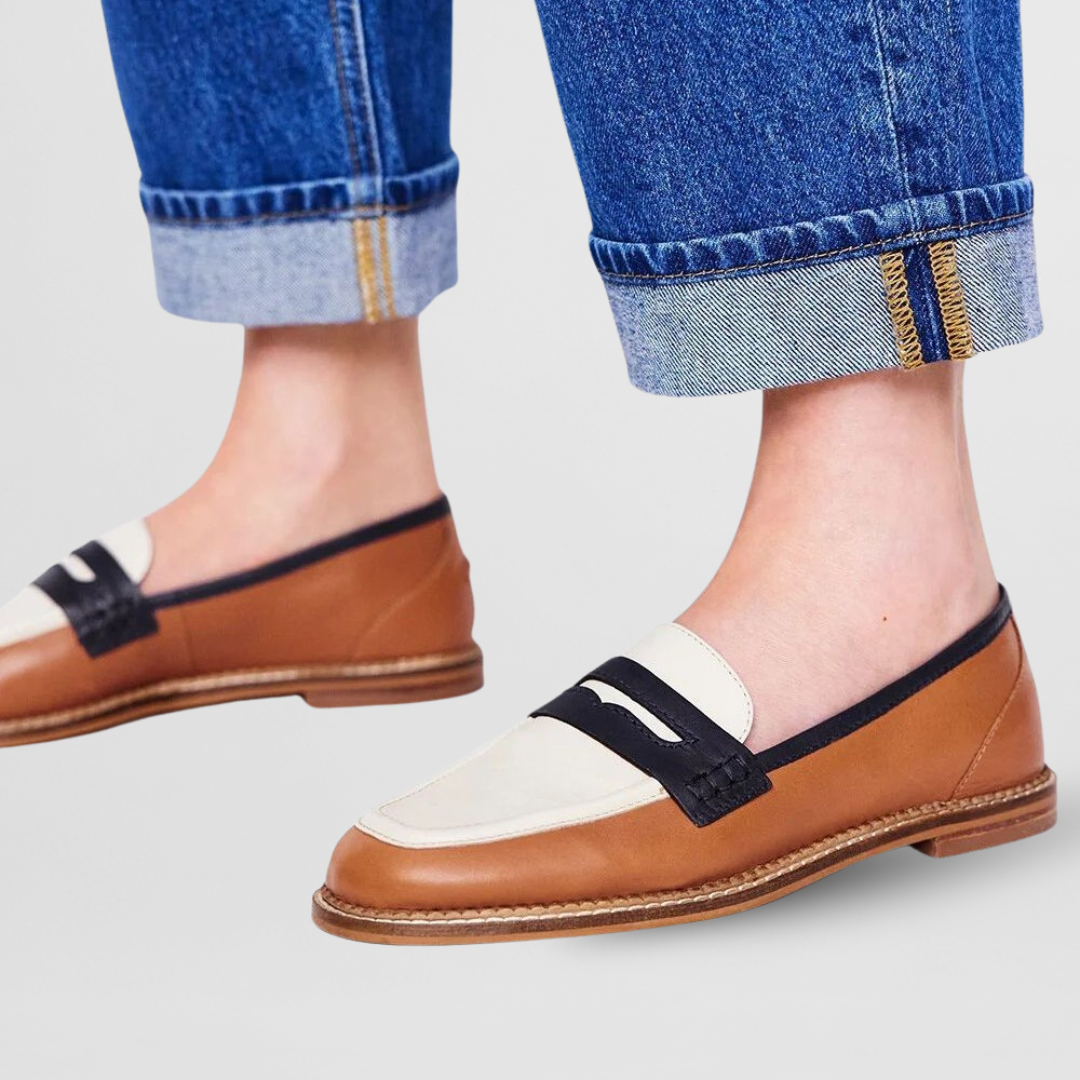 Élodie™ | Mocassins à Imprimés Colorés
