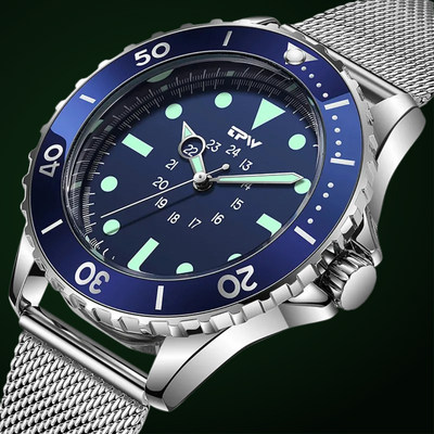 Montre de Terrain Tactique Style Plongeur