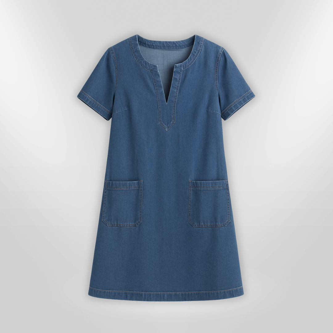 GILJA | Robe en Jean Doux