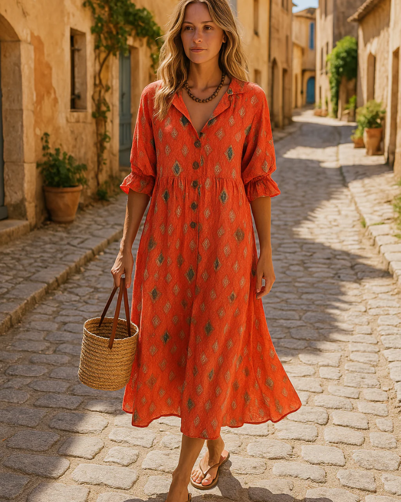 INARI – ROBE BOHO ÉLÉGANTE