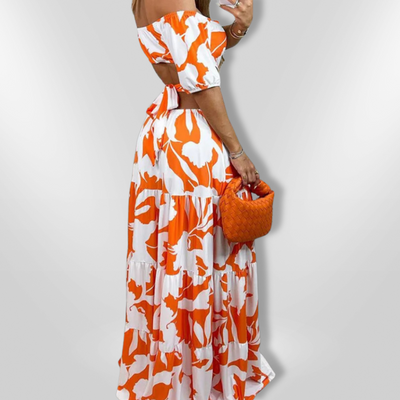 STELLA | Robe longue faite à la main