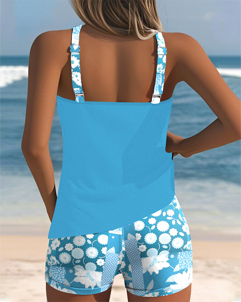 SABRINA | Bikini Deux Pièces Confort et Style Fleuri