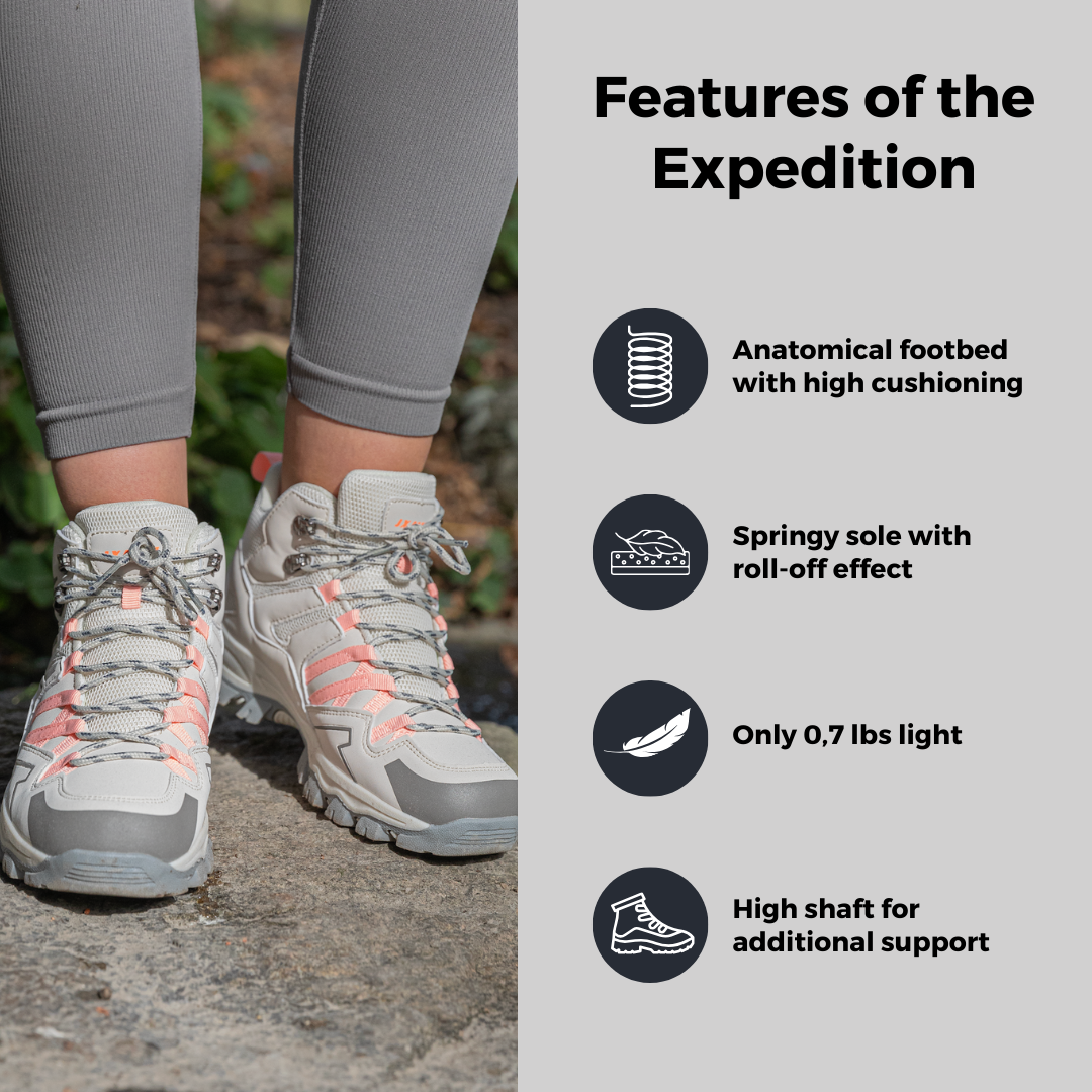 Bottes de randonnée d'expédition - Légères pour les sentiers de montagne Jusqu'aux itinéraires du Bost