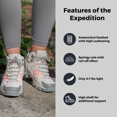 Bottes de randonnée d'expédition - Légères pour les sentiers de montagne Jusqu'aux itinéraires du Bost