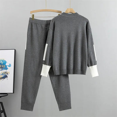 Luisa™ - Ensemble de pull à manches longues tricoté
