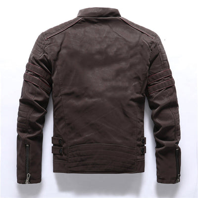 Léo - Veste motard homme