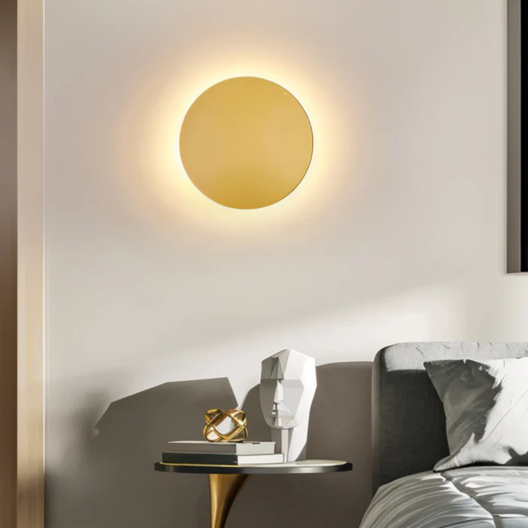 Hadro - Applique LED ronde | Applique murale moderne pour l'intérieur