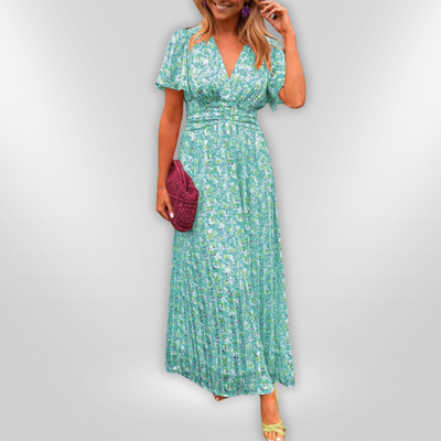 PAULINE | robe à fleurs