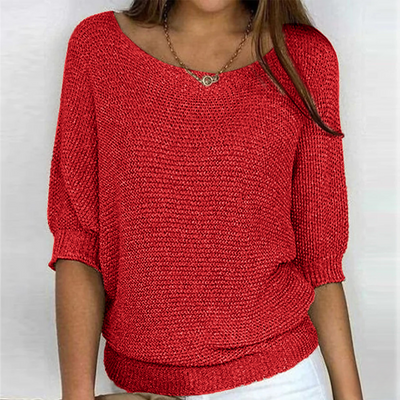 REBECCA™ | PULL ÉLÉGANT EN FIL TRECCIA DE QUALITÉ