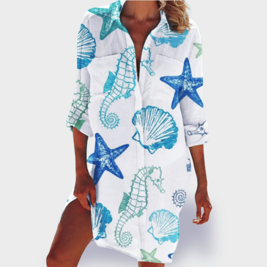 Beate | Chemise d'été en coton de qualité supérieure